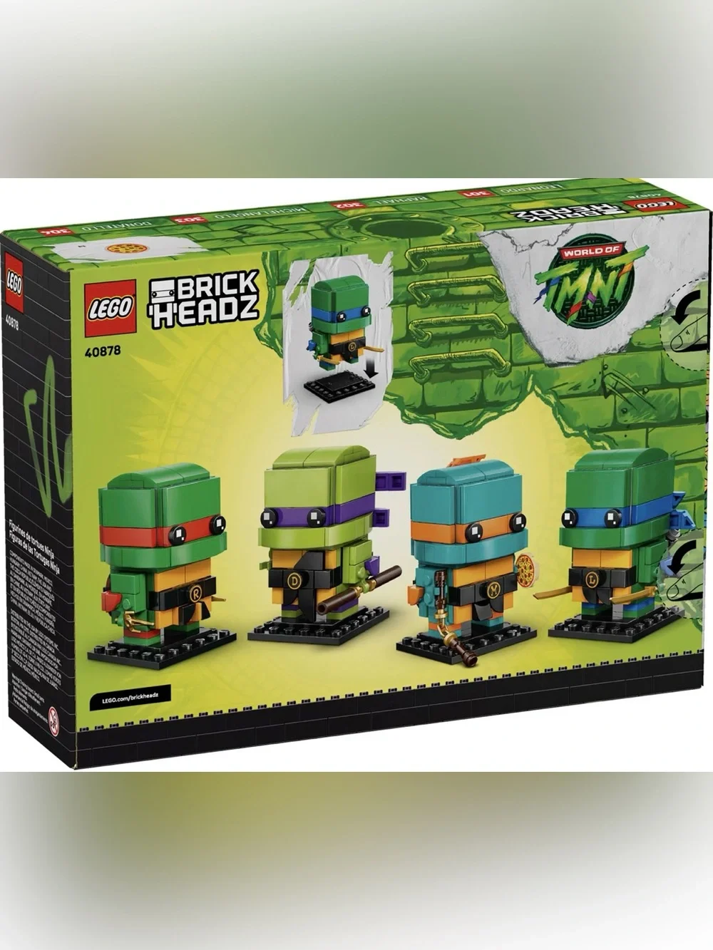 NWT Carter’s Teenage Mutant Ninja Turtles T-shirt & Lego set of figures of aTMNT